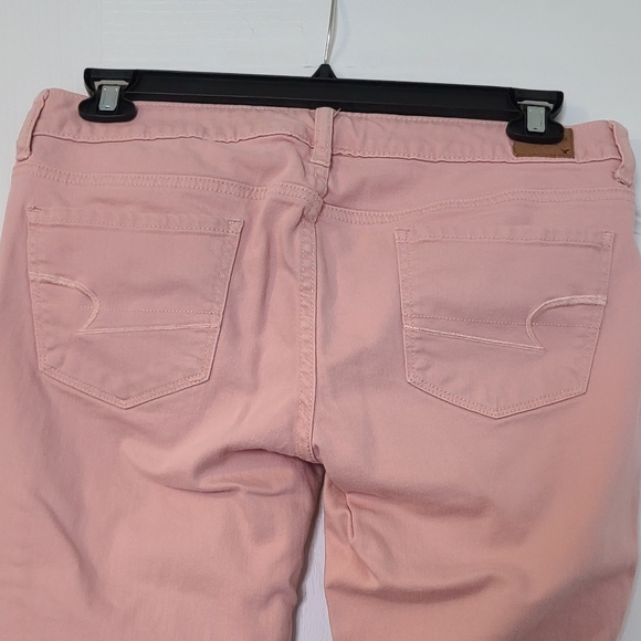 Pink American Eagle skinny pants - Picture 7 of 14